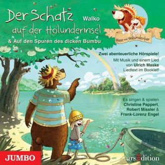 Der Schatz auf der Holunderinsel, 1 Audio-CD