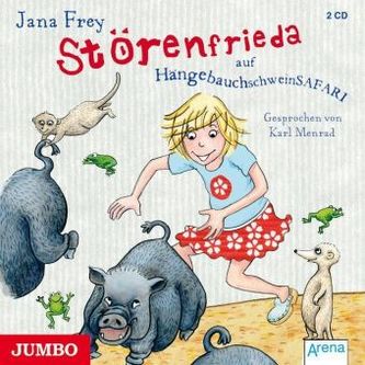 Störenfrieda auf Hängebauchschweinsafari, 2 Audio-CDs