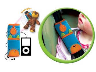 Ochrana na bezpečnostní pásy modrá