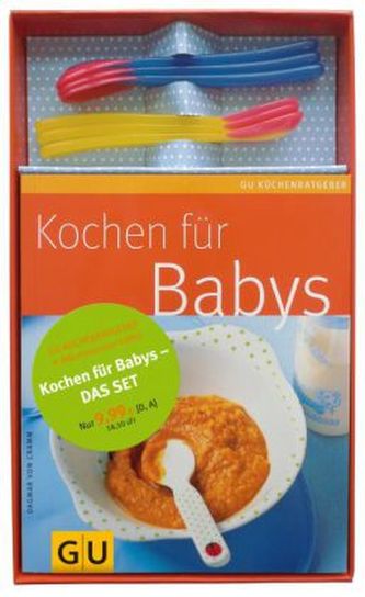 Kochen für Babys, m. 6 Wärmesensor-Löffel