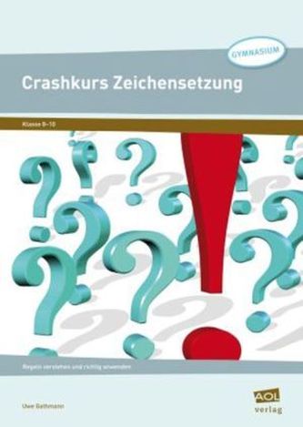Crashkurs Zeichensetzung