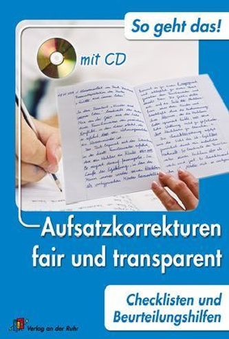 Aufsatzkorrekturen fair und transparent, m. CD-ROM