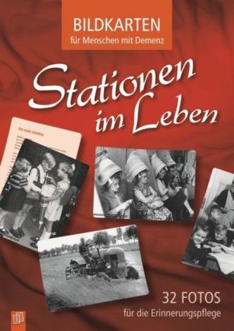 Bildkarten für Menschen mit Demenz: Stationen im Leben, 32 Bildktn.