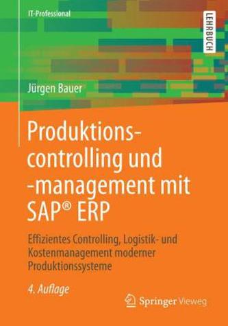 Produktionscontrolling und -management mit SAP® ERP