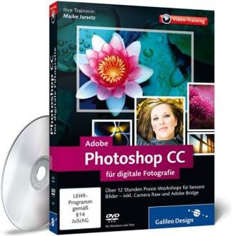 Adobe Photoshop CC für digitale Fotografie, DVD-ROM