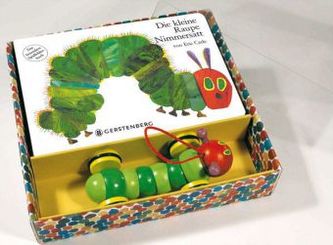 Die kleine Raupe Nimmersatt, Spielbilderbuch, kleine Ausgabe, m. Holzspielzeug