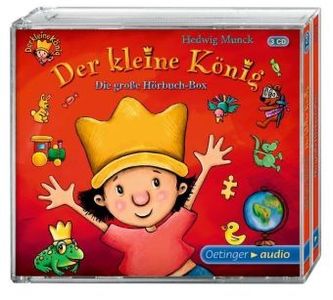 Der kleine König - Die große Hörbuchbox, 3 Audio-CDs