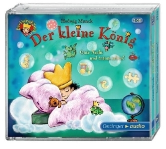 Der kleine König - Gute Nacht und träum schön!, 3 Audio-CDs
