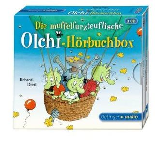 Die muffelfurzteuflische Olchi-Hörbuchbox, 3 Audio-CDs