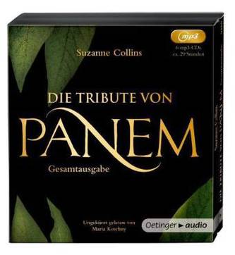 Die Tribute von Panem 1-3 - Gesamtausgabe, 6 MP3-CDs