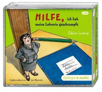 Hilfe, ich hab meine Lehrerin geschrumpft, 4 Audio-CDs