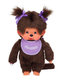 Monchhichi 20cm - holka fialová