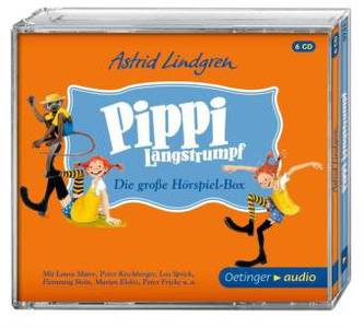 Pippi Langstrumpf - Die grosse Hörspielbox, 6 Audio-CDs Pippi Langstrumpf - Die grosse Hörspielbox, 6 Audio-CDs
