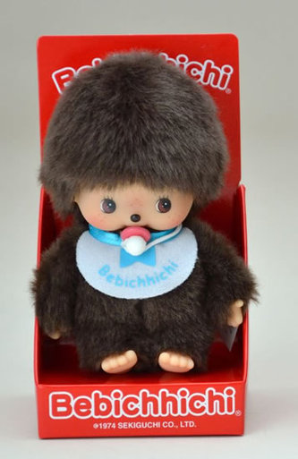 Monchhichi 15cm - kluk s dudlíkem (Mončiči)