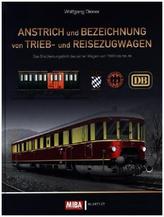 Anstrich und Bezeichnung von Trieb- und Reisezugwagen