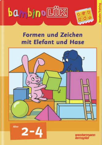 Formen und Zeichen mit Elefant und Hase, basales Training Formen und Zeichen mit Elefant und Hase, basales Training