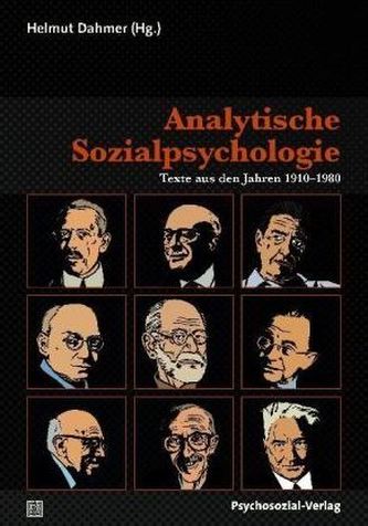 Analytische Sozialpsychologie, 2 Bde.