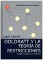 Goldratt y la Teoría de Restricciones