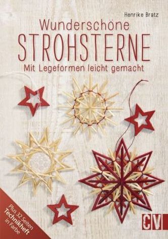Wunderschöne Strohsterne