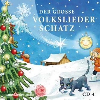 Der große Volksliederschatz, 4 Audio-CDs