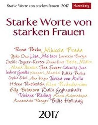 Starke Worte von starken Frauen 2017