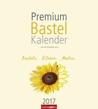 Premium Bastelkalender champagner 2017