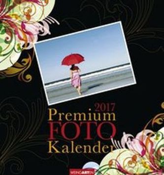 Premium FOTO Kalender 2017 Floral Black 2017