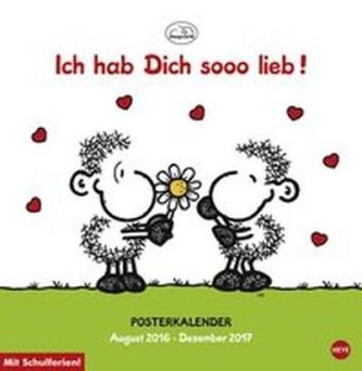 sheepworld Posterkalender quadratisch 2017