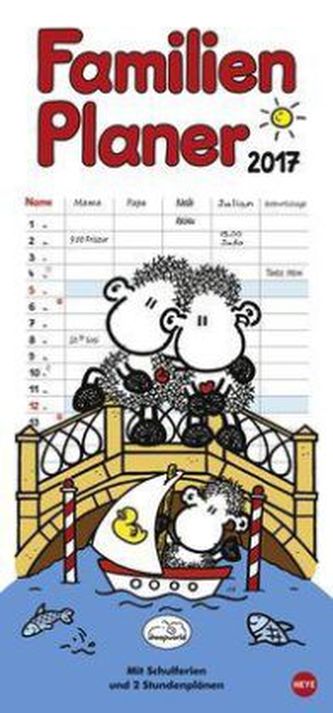 sheepworld Familienplaner 2017