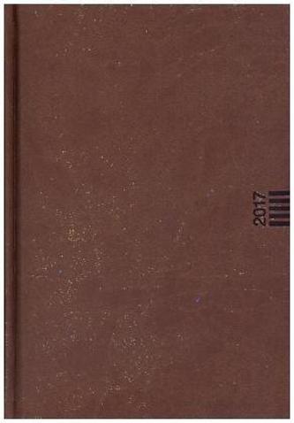 Tages-Cheftimer A5, braun 2017