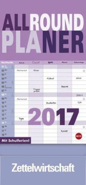 Allroundplaner mit Tasche 2017