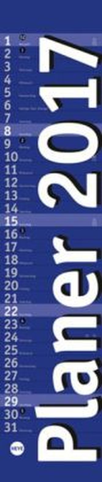 Planer Mini-long, blau 2017