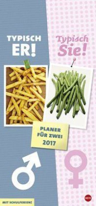 Typisch Er Typisch Sie Planer 2017