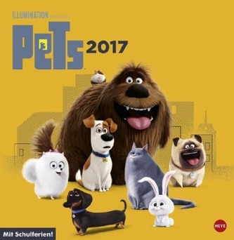 Pets Posterkalender quadratisch 2017