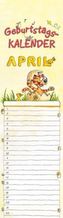 Geburtstagskalender Mini Cartoon