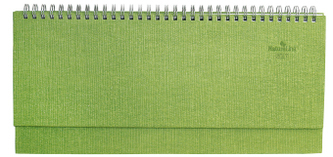 Tisch-Querkalender Nature Line Lime 2017