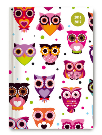 Collegetimer A5 Owls 2016/2017