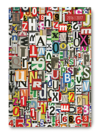 Collegetimer A6 Letters 2016/2017