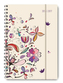 Collegetimer A5 Flower Art 2016/2017 - Ringbuch