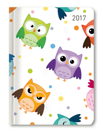Ladytimer Funny Owls 2017 - A6