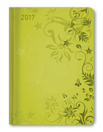 Ladytimer Lime Flowers 2017 - A6