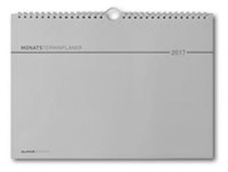 Monats-Terminplaner A4 Wire-O 2017