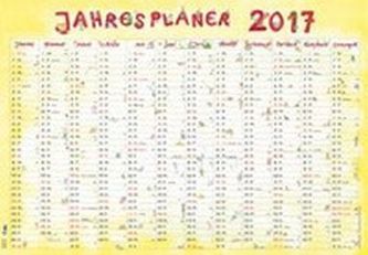 Jahresplaner Cartoon 2017