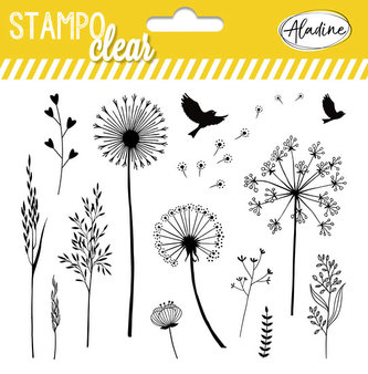 Razítka Stampo Clear - traviny