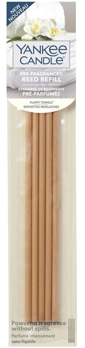 Yankee Candle Pre-Fragranced Reed Refill Fluffy Towels