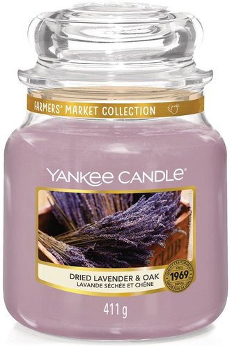 Yankee Candle Dried Lavender & Oak 411g