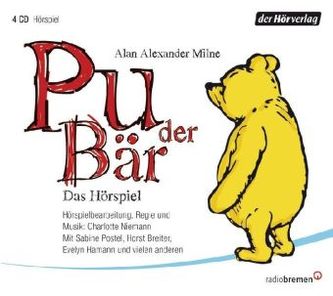 Pu der Bär, 4 Audio-CDs
