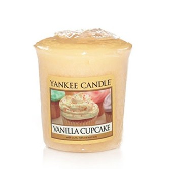 Yankee Candle Votivní svíčka Vanilla cupcake 49g