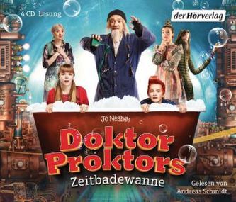 Doktor Proktors Zeitbadewanne, 4 Audio-CDs