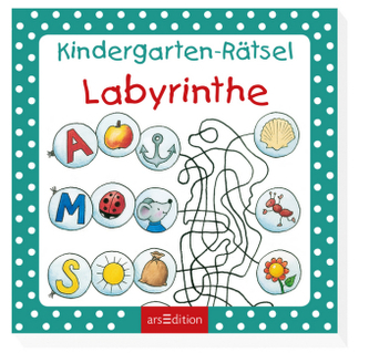 Kindergarten-Rätsel Labyrinthe